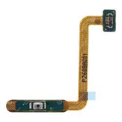 Power Banner Mit Fingerabdrucksensor für Samsung Galaxy A23 5G A236 Orange
