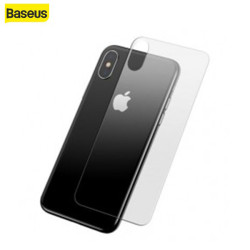 Verre Trempé Back Cover Baseus 0.3mm Full iPhone XS Max/11 Pro Max (SGAPIPH65-ABM02)