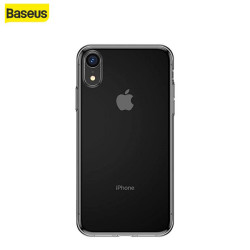 Coque Transparente Noire Baseus Simplicity Series iPhone XS Max (ARAPIPH65-B01)