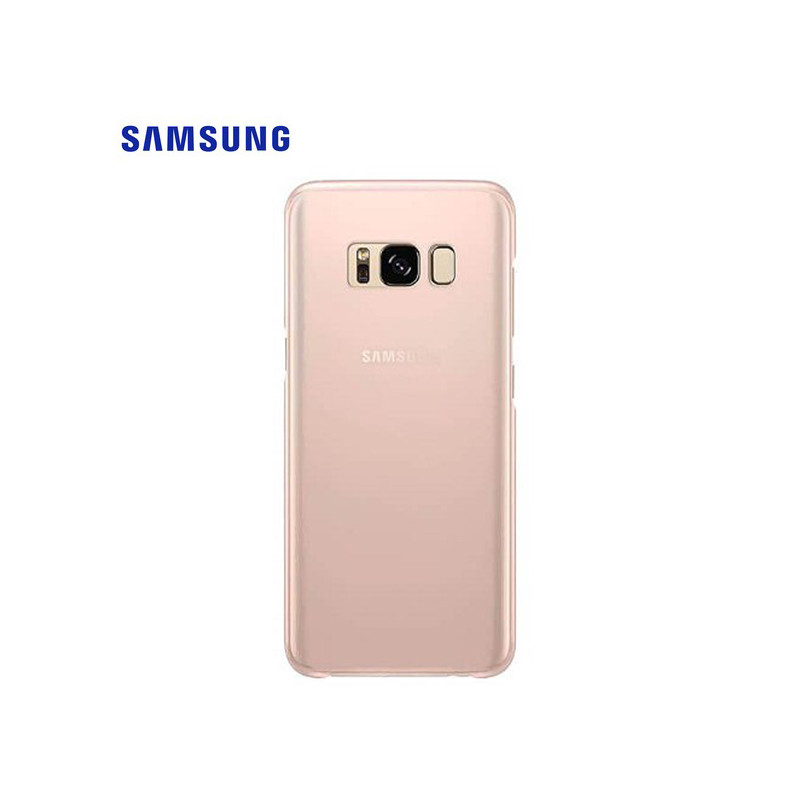 Etui Clear View Officiel Samsung S8 Plus Rose