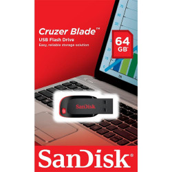 Clé USB Sandisk USB 2.0 64Gb Sandisk Cruzer Blade