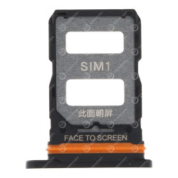 Tiroir Double Sim Xiaomi 12 Lite Noir