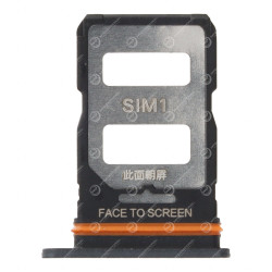 Tiroir Double Sim Xiaomi 12T/12T Pro Noir