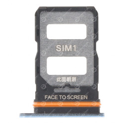 Tiroir Double Sim Xiaomi 12T/12T Pro Bleu