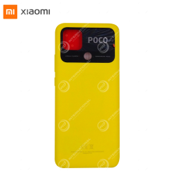 Back Cover Xiaomi Poco C40 Jaune Origine Constructeur