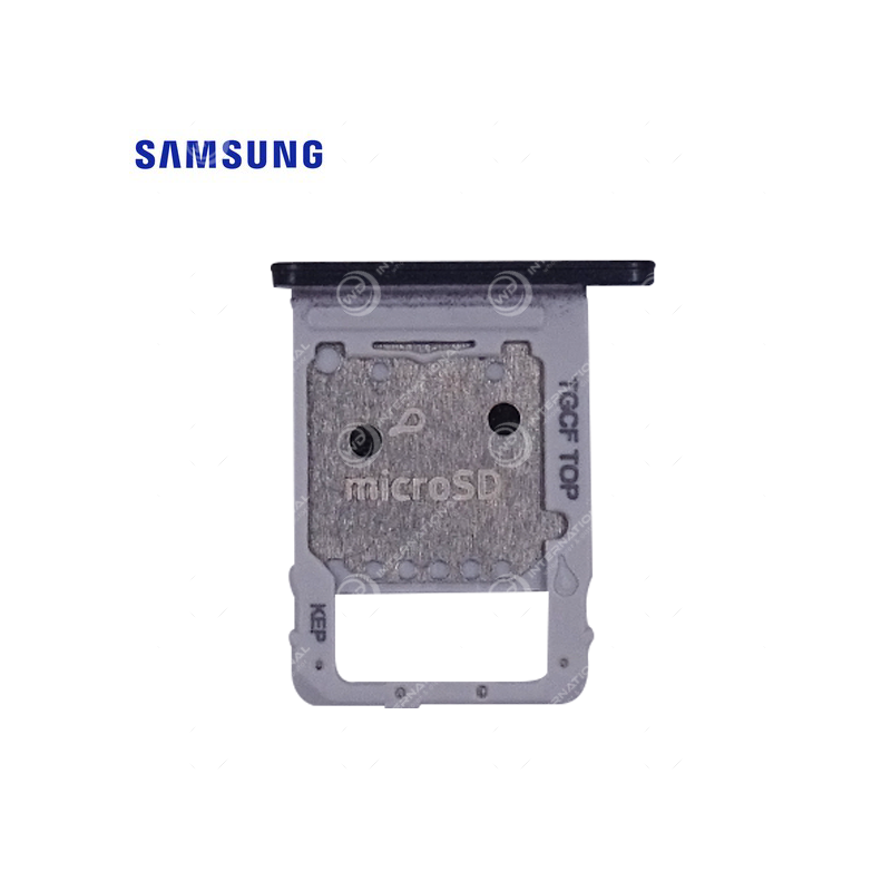 Tiroir Carte SD WiFi Samsung Galaxy Tab S7 FE (SM-T730) Noir Service Pack