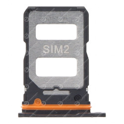 SIM Card Tray for Xiaomi Poco X4 GT Dual Card Version Black Ori