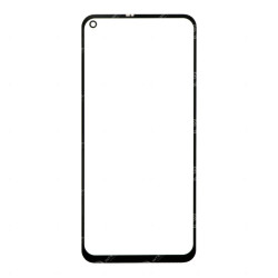 Glass Lens for Xiaomi Redmi Note 9 5G Black OEM