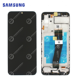 Display Samsung A03 Core Black Service Pack