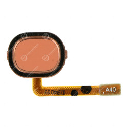 Tischdecke Fingerabdrucksensor Samsung Galaxy A40 Orange