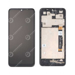 Screen Replacement With Frame for TCL 30 SE/305/306/30E Black