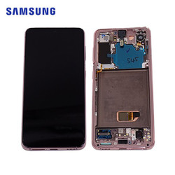 Paquete de servicio de la pantalla rosa fantasma del Samsung Galaxy S21 5G