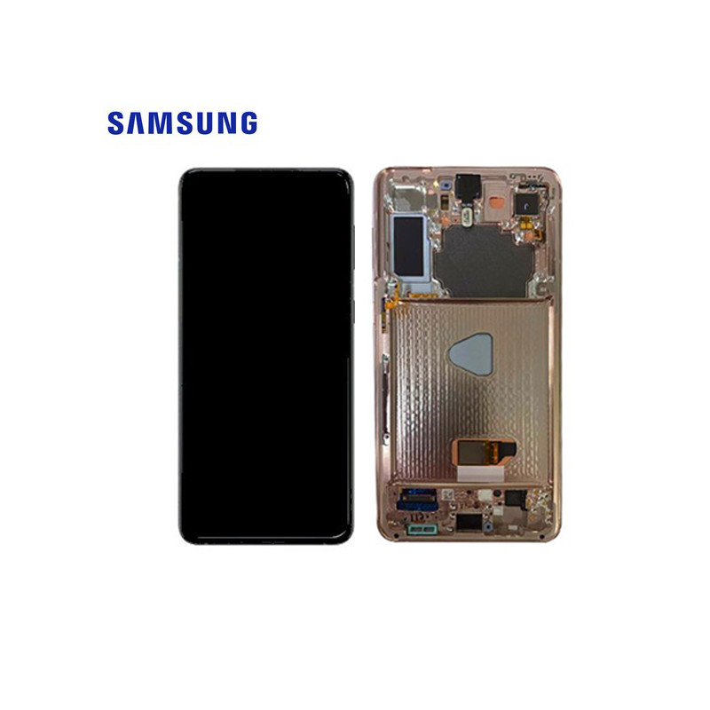 Ecran Samsung Galaxy S21 5G/SM-G991 Phantom Blanc Service Pack