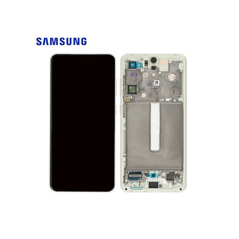 Ecran Samsung Galaxy S21 FE Blanc (SM-G990) Service Pack