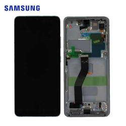 Ecran Samsung Galaxy S21 Ultra 5G Phantom Argent Sans Caméra Service Pack