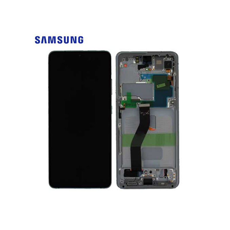 Ecran Samsung Galaxy S21 Ultra 5G Phantom Argent Sans Caméra Service Pack