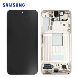 Pantalla Samsung Galaxy S22 (SM-S901B) Pink Gold Service Pack