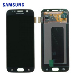 Display Samsung S6 Schwarz (SM-G925F) - Service Pack