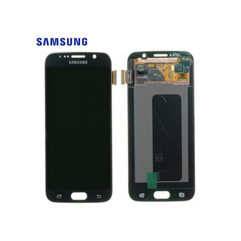 Ecran Samsung Galaxy S6 Noir Service pack