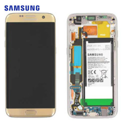Écran Complet Samsung Galaxy S7 Edge (SM-G935F) Or Service Pack