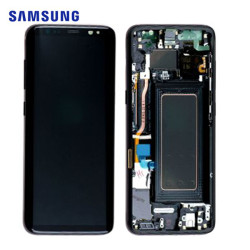 Display Samsung Galaxy S8 - Nero (Originale) (service pack)