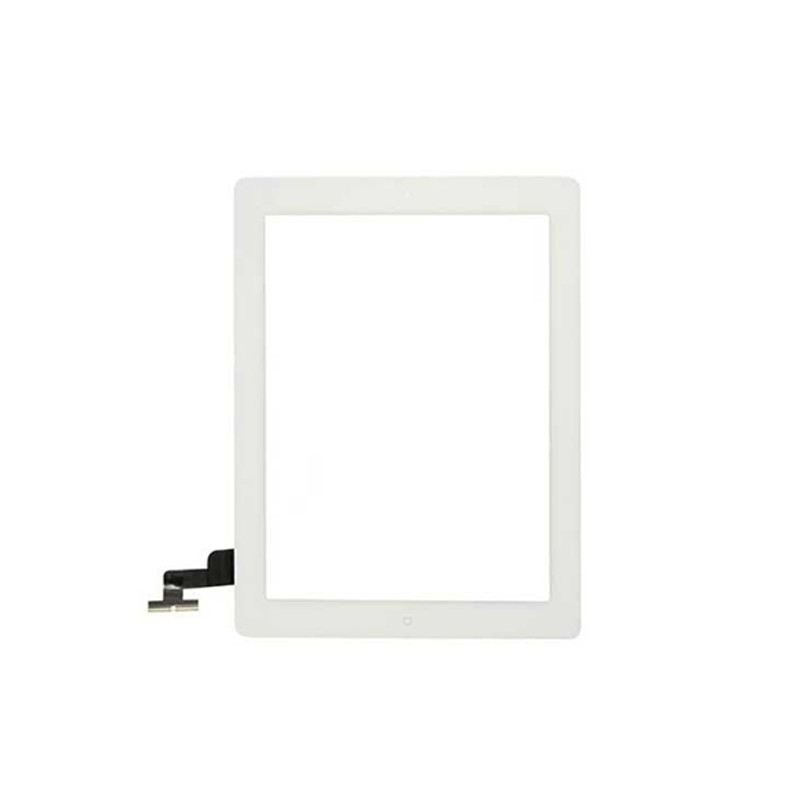 Vitre iPad 2 Blanc (Vitre + tactile) + adhésifs (A1395 / A1396 / A1397)