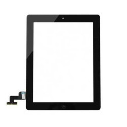 Vitre iPad 2 noir (Vitre + Tactile) + adhésifs (A1395 / A1396 / A1397)
