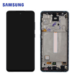 Écran Samsung Galaxy A52 4G/5G Bleu Service Pack