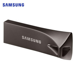 Clé USB Samsung 256GB USB 3.1 Bar Plus Gris Titane