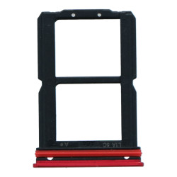 SIM Card Tray for OnePlus 7 Dual Card Version Red
