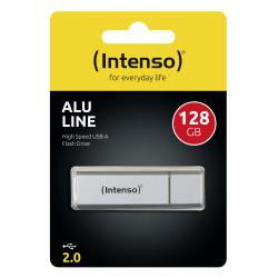 Clé USB Intenso Alu Line 128 GB Argent USB 2.0