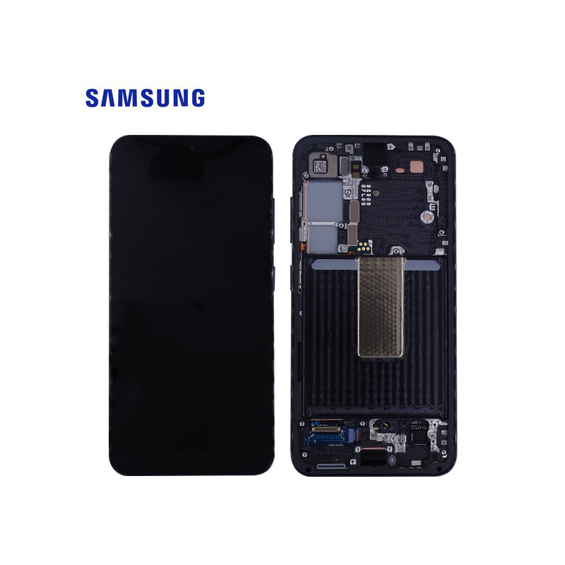 Ecran Samsung Galaxy S23 (S911B) Noir Fantôme Service Pack