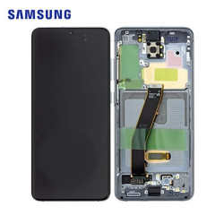 Pantalla Samsung Galaxy S20 (SM-G980) Negro Service Pack