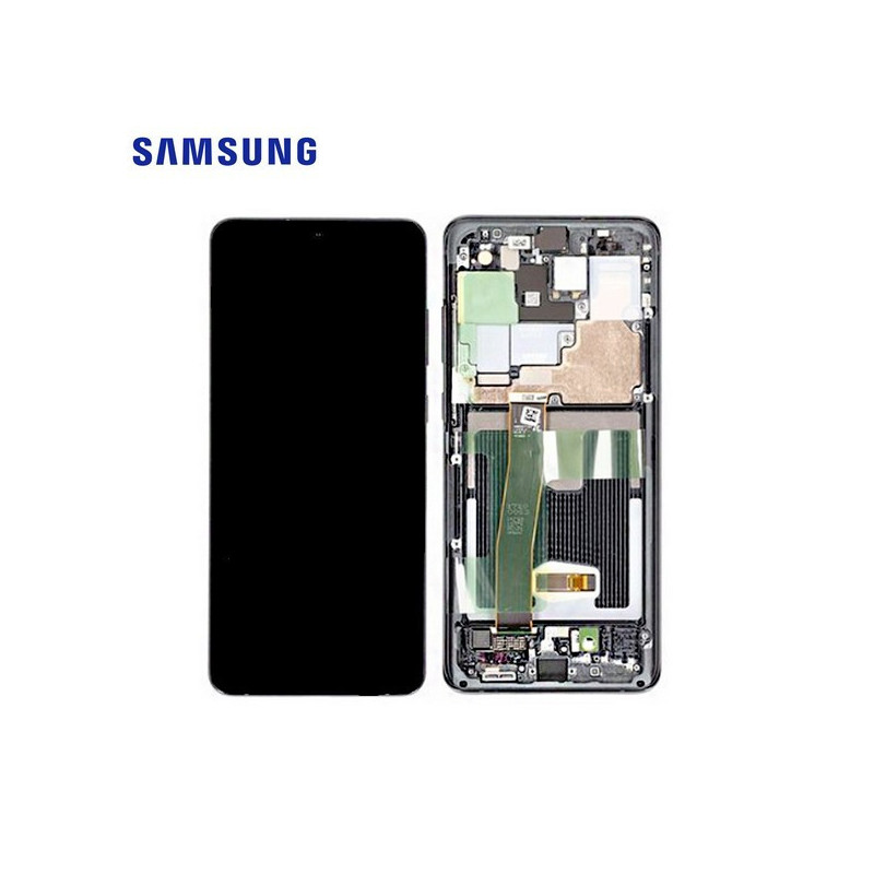 Ecran Samsung Galaxy S20 Ultra (SM-G988) Noir Service Pack