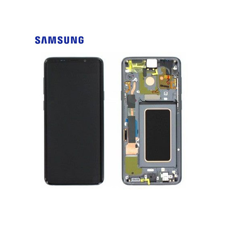 Écran LCD Samsung Galaxy S9 Plus Gris Service Pack