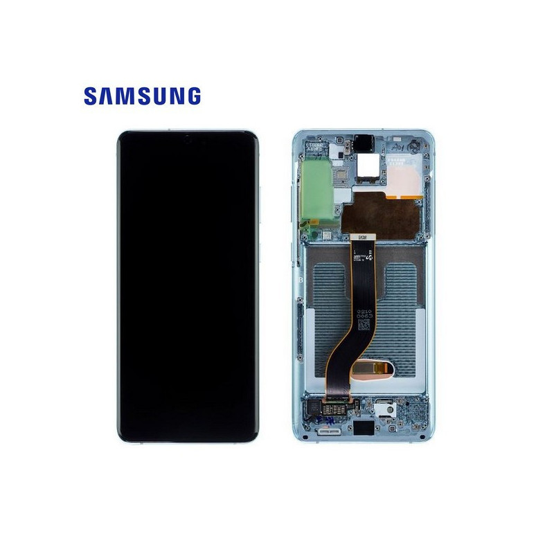 Écran Samsung Galaxy S20 Plus Bleu Service Pack