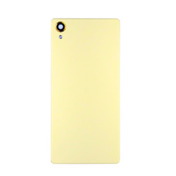 Back Cover Sony Xperia X Jaune Compatible