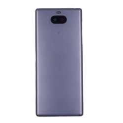 Back Cover Sony Xperia 10 Plus Argent Compatible