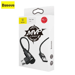 Abgewinkeltes Kabel Baseus MVP USB auf Micro USB 2M Schwarz