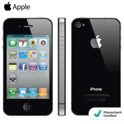 Telefon iPhone 4S 16GB Schwarz Grade Z (Blitz Kaput, Mikrophon Kaput, Rückkamera Kaput)