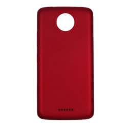 Back Cover Motorola Moto C Plus Rouge Compatible