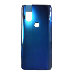 Back Cover Motorola One Hyper Bleu Compatible