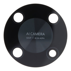Lente fotocamera posteriore senza Adesivo Huawei Nova Y90 Nero
