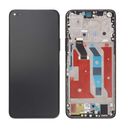Screen Replacement With Frame for Huawei Nova 8i Black