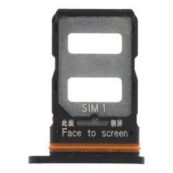 SIM Card Tray for Xiaomi Poco F4 GT Dual Card Version Black