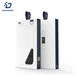 Dux Ducis Hivo Samsung Galaxy S23 RFID Sperrung Leder Brieftasche Etui Schwarz