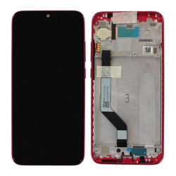 Ecran Xiaomi Redmi Note 7 Pro Rouge Avec Châssis