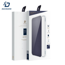 Custodia a portafoglio Dux Ducis Skin X Samsung Galaxy A72 5G Nero