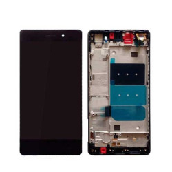 Display Huawei P8 (Originale) con frame -Nero