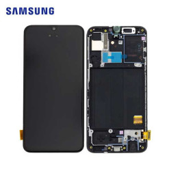 Pantalla Samsung Galaxy A40 Negro (Service Pack)